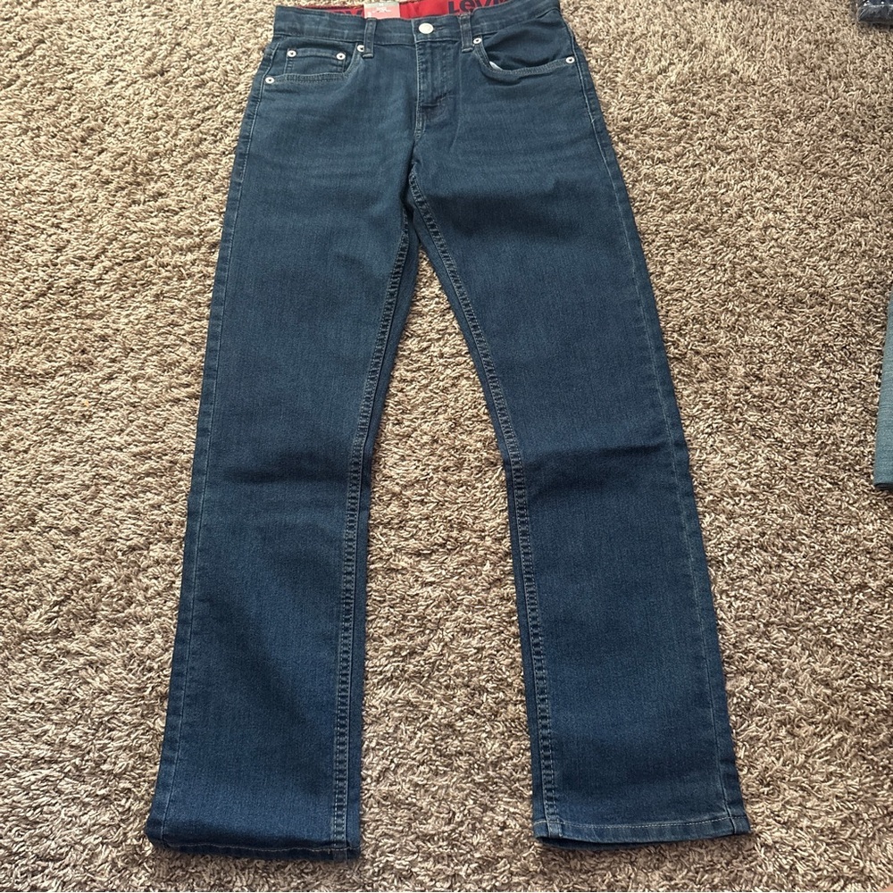 Levi's 511 Slim Flex Dark Blue Straight Jeans